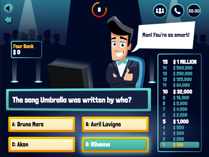 Millionaire Quiz